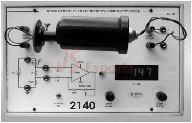 Measurement of Light Intensity with Photo Diode